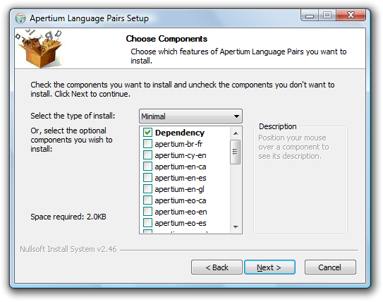 Apertium Language Pairs Installer 2.png