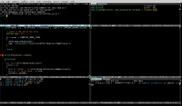 GDB running in Emacs